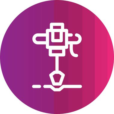 Modern simgenin vektör illüstrasyonu