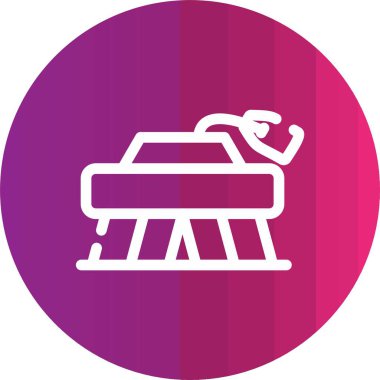 Modern b 'nin vektör illüstrasyonu eksik simgesi