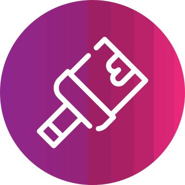 Modern bir simgenin vektör illüstrasyonu