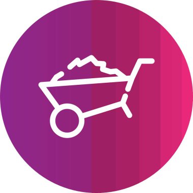 Sepet ikonu vektör illüstrasyonu