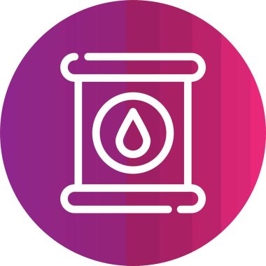 Su damlasının vektör çizimi