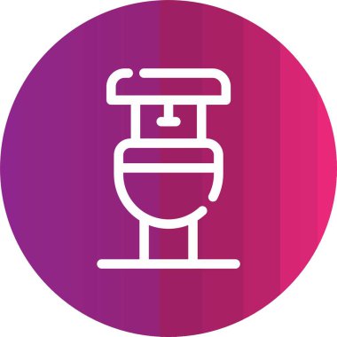 Modern simgenin vektör illüstrasyonu