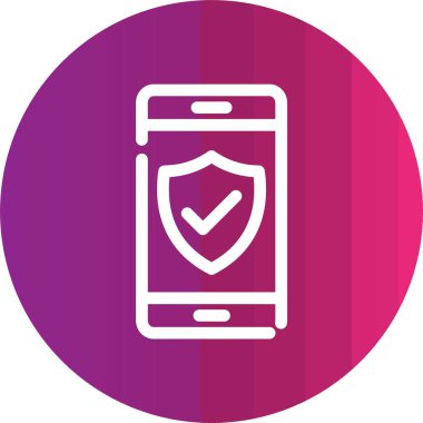 Vektör Mobil simge illüstrasyonu