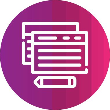 seo modern simgesinin vektör illüstrasyonu