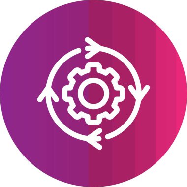 seo modern simgesinin vektör illüstrasyonu