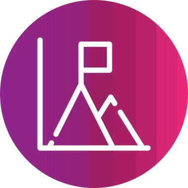 Fransa bayrağının vektör illüstrasyonu