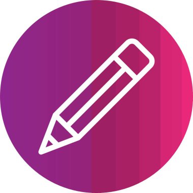 kalem simgesinin vektör illüstrasyonu