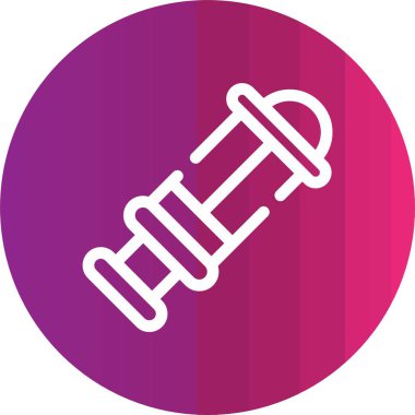 Bir çan simgesinin vektör illüstrasyonu