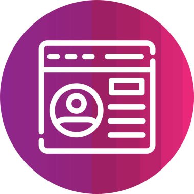 seo modern simgesinin vektör illüstrasyonu