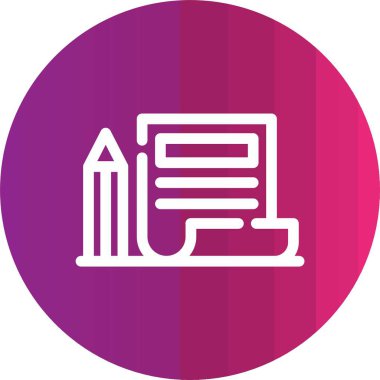 Belgenin vektör illüstrasyonu