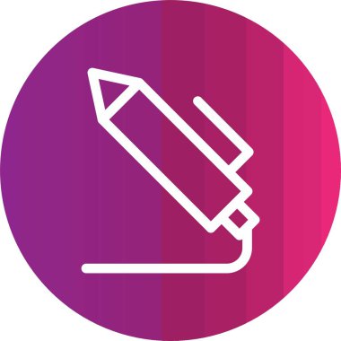 Kalem simgesi, modern illüstrasyon