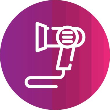 Modern bir simgenin vektör illüstrasyonu