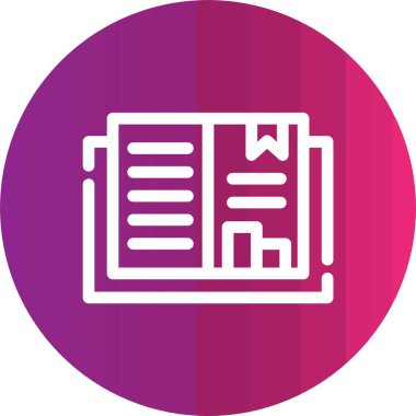 Vektör belgesi Simge illüstrasyonu