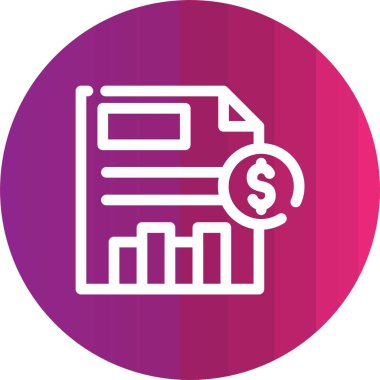 İş simgesinin vektör illüstrasyonu