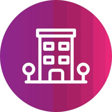 Yapı simgesinin vektör illüstrasyonu