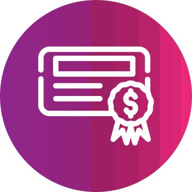 Modern simgenin vektör illüstrasyonu