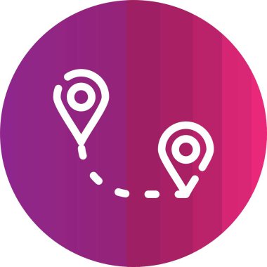 PIN harita simge vektör çizim