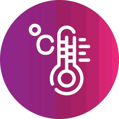 Hava balonu simgesinin vektör illüstrasyonu