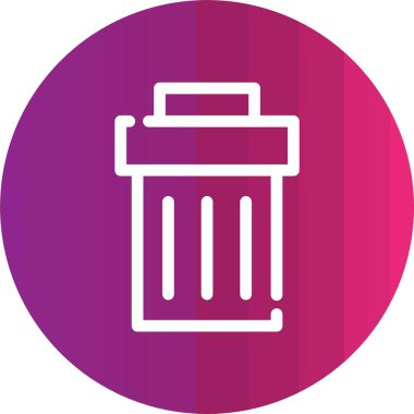 vektör bin simgesi çizimi