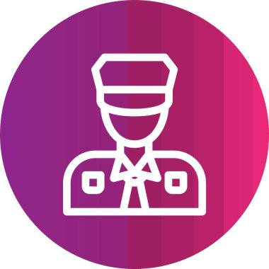 Vektör Adam Simgesi illüstrasyonu