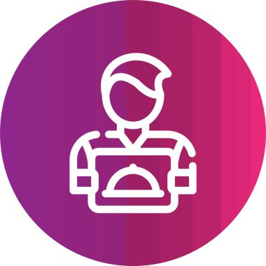 Vektör Adam Simgesi illüstrasyonu