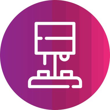 Seo simgesinin vektör illüstrasyonu