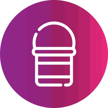 güzel bebek kabartma vektör simgesi