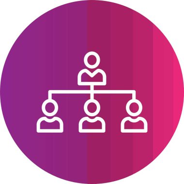 İnsan simgesinin vektör illüstrasyonu