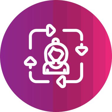 Seo simgesinin vektör illüstrasyonu