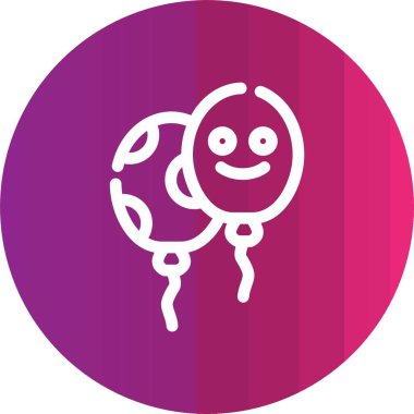 Bir beyin simgesinin vektör çizimi