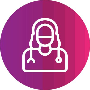 Modern simgenin vektör illüstrasyonu