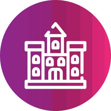 Yapı simgesinin vektör illüstrasyonu