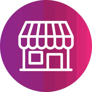 Alışveriş arabası simgesinin vektör çizimi