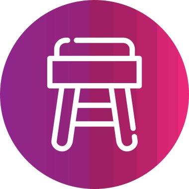 tablo simgesi vektör illüstrasyonu