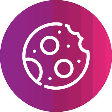 Gıda simgesinin vektör illüstrasyonu