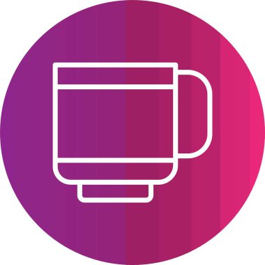 Kap ikonu vektör illüstrasyonu