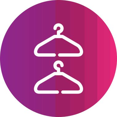 giysi simgesinin vektör illüstrasyonu