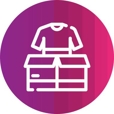 Modern simgenin vektör illüstrasyonu