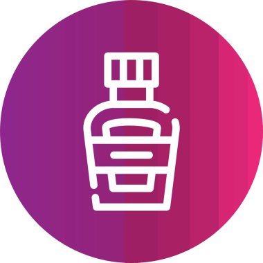 Şişenin vektör illüstrasyonu