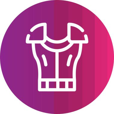 Modern simgenin vektör illüstrasyonu