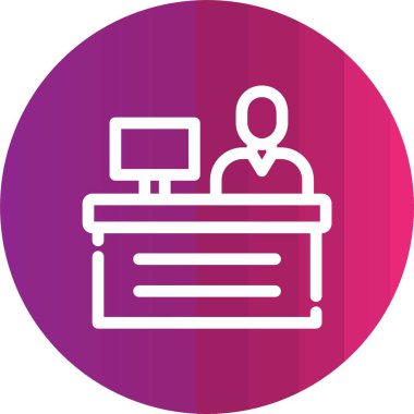 Dizüstü bilgisayar simgesinin vektör çizimi