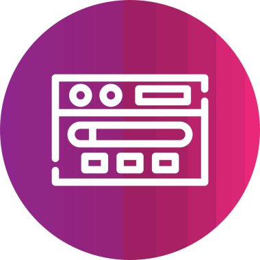 Modern b 'nin vektör illüstrasyonu eksik simgesi