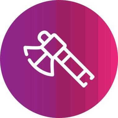 Bir tornavida simgesinin vektör çizimi