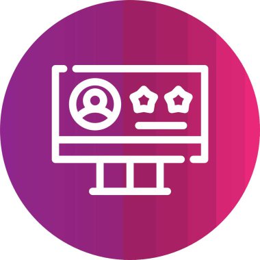 seo modern simgesinin vektör illüstrasyonu