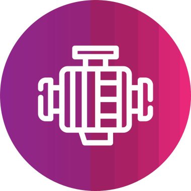 Seo simgesinin vektör illüstrasyonu