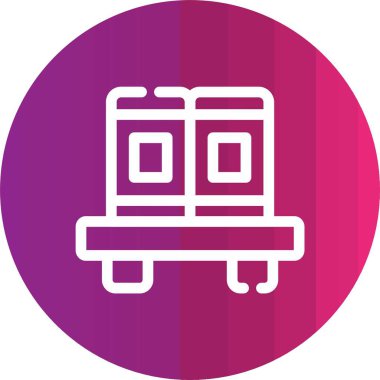 Modern b 'nin vektör illüstrasyonu eksik simgesi