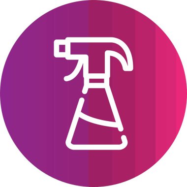 Tek bir izole simgenin vektör illüstrasyonu