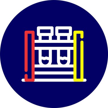 Modern eğitim ikonunun vektör illüstrasyonu