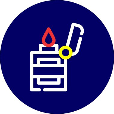 vector fire icon illustration