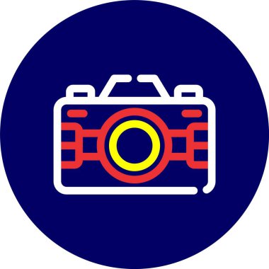 Modern bir simgenin vektör illüstrasyonu